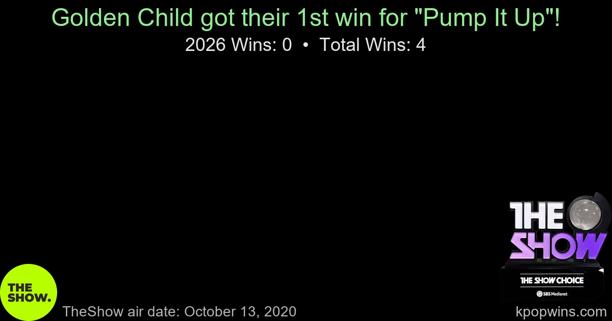 Golden Child - Pump It Up